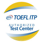 โลโก้ TOEFL ITP Test Center มีพื้นหลังขาว